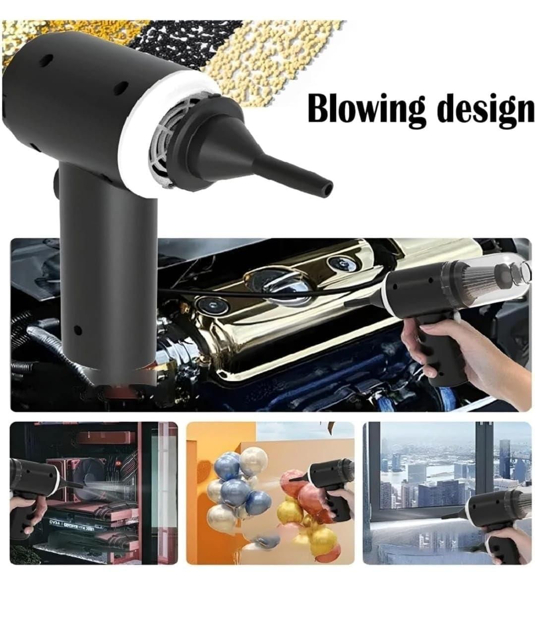 Vacuum Handheld USB Rechargeable Cleaner - Portable Air Duster Wireless