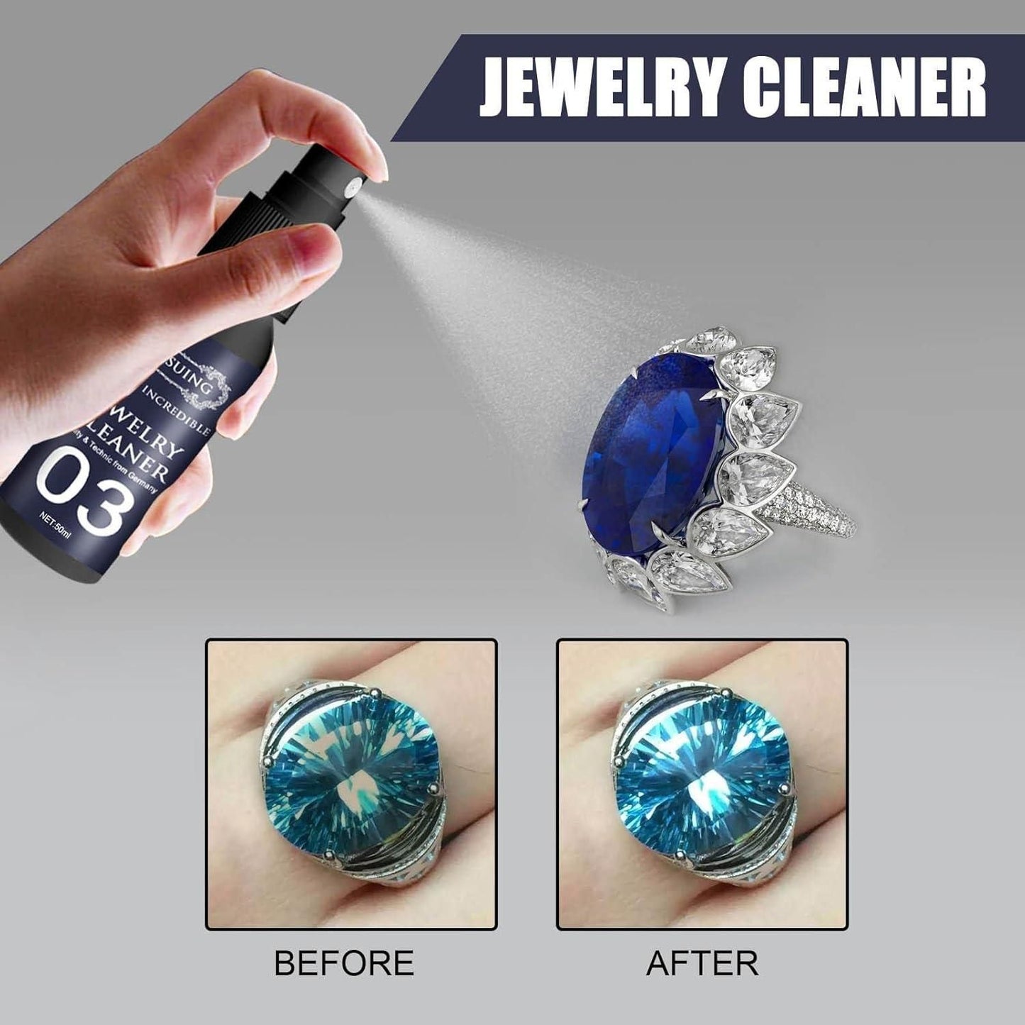 Gentle Jewelry Cleaner: Safe for All Metals